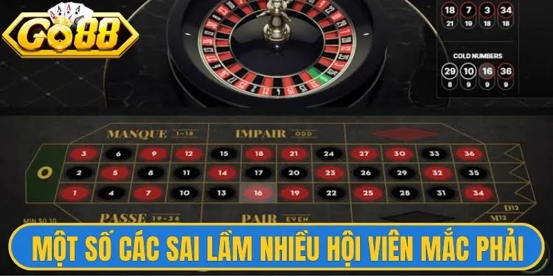 Một số các sai lầm nhiều hội viên mới mắc phải